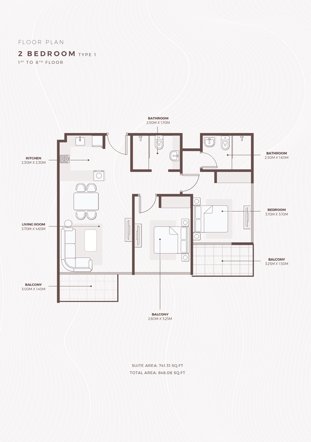2 Bedroom